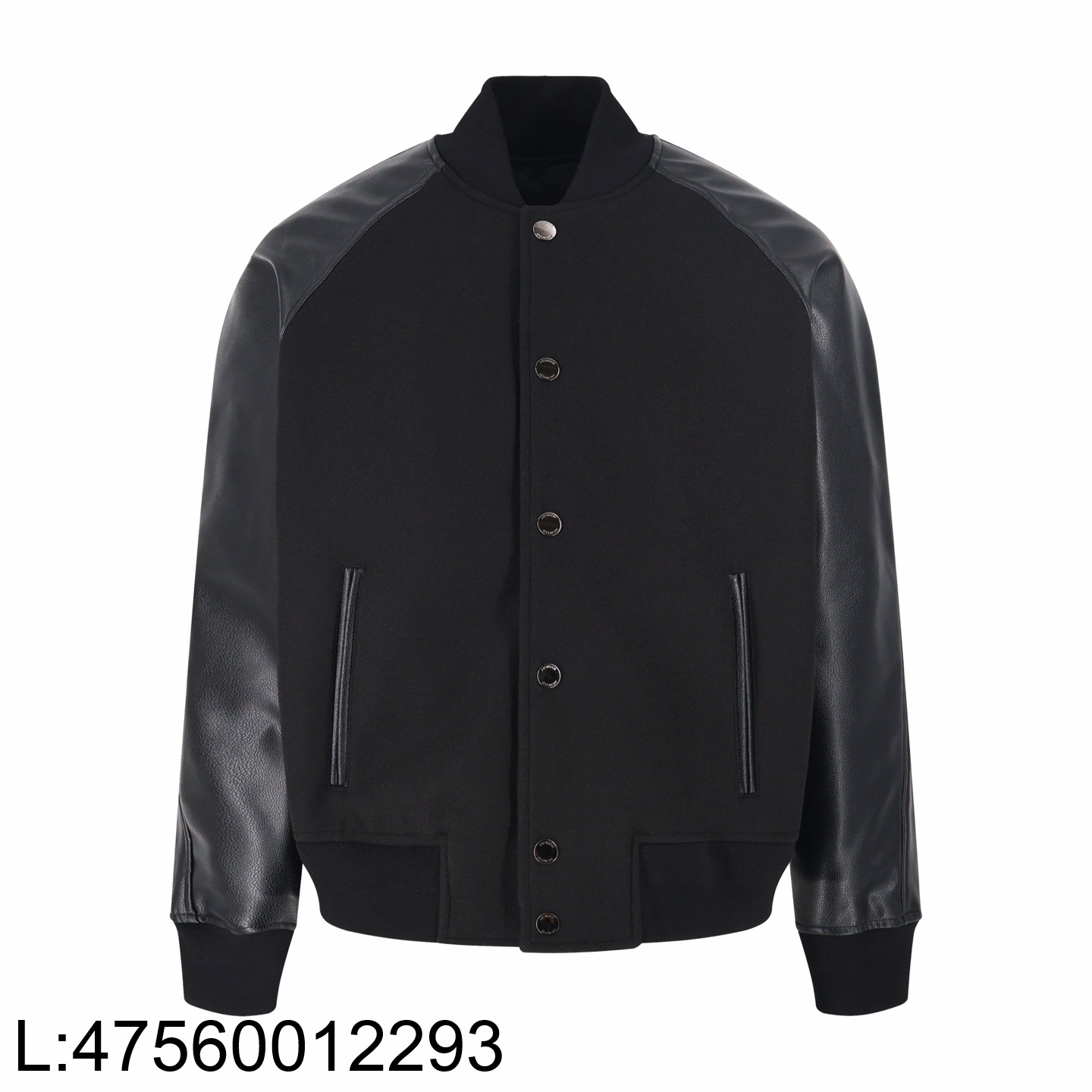 [잔디집2] 지방시 양털 뒷면 모노그램 이음 자켓 블랙