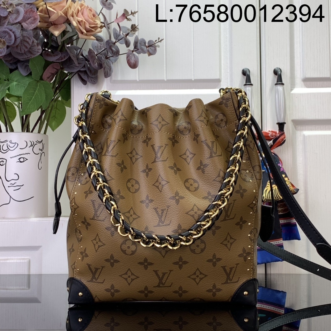 [88factory] 루이비통 노에 트렁크 PM M13324 23*9*23cm 라이트 브라운