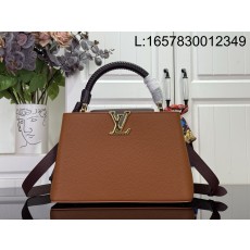 [88factory] 루이비통 카퓌신 MM M25463 M48865 31*20*11cm 브라운 와인