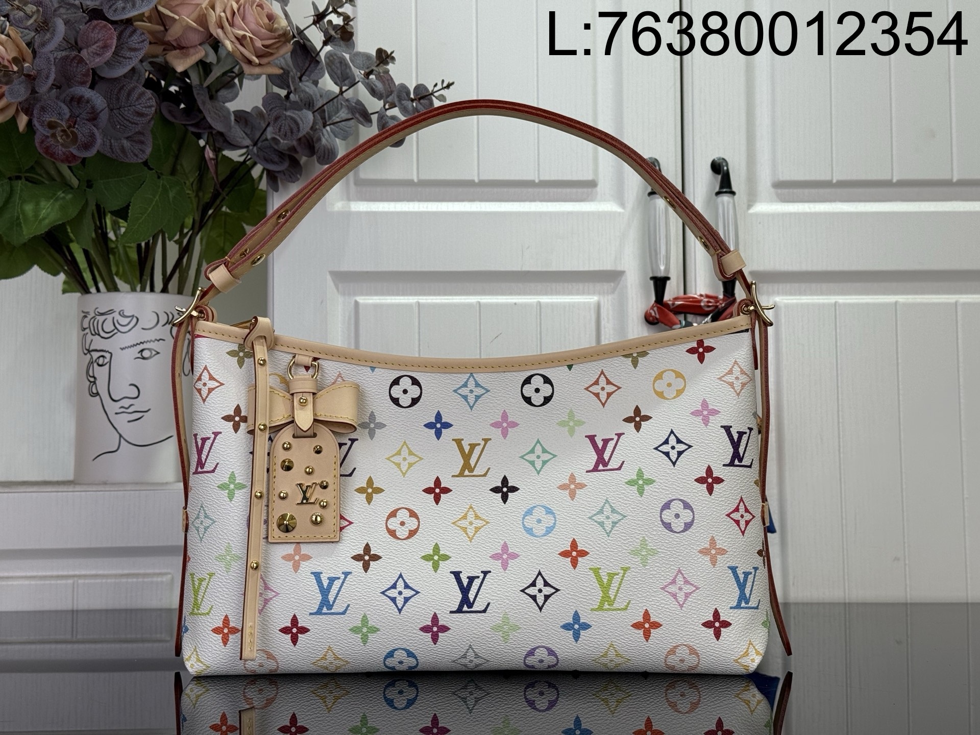 [88factory] 루이비통 LV x TM 캐리올 이스트 웨스트 화이트 M27578 20*10*33.5cm