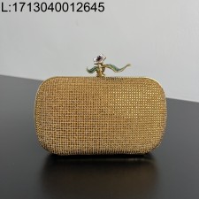 징 팩토리 보테가베네타 놋 844122 20*12*5.5cm 골드 큐빅