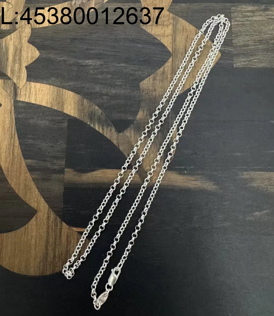 [아트셀러] 크롬하츠 Rollchain 0체인 목걸이 