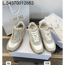 [DXJ] 디올 테크 스니커즈 스웨이드 카프스킨 앤 트랜스패런트 메쉬 그레이