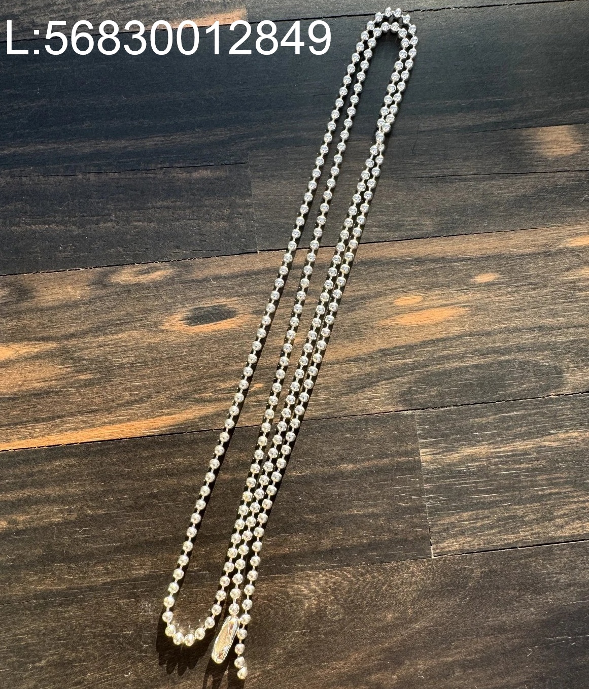 [아트셀러] 크롬하츠 베이직 구슬 체인 목걸이