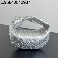 징 팩토리 보테가베네타 미니 조디 651876 23*28*8cm 빈티지 실버