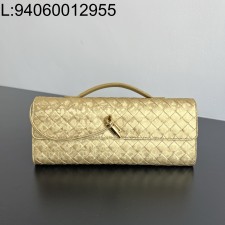 징 팩토리 보테가베네타 안디아모 클러치 741511 31*13*3cm 빈티지 골드