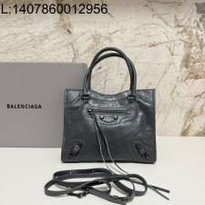 [dxg] 발렌시아가 르 시티 스몰 토트백 26*20*10cm 다크 그레이