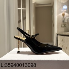 [QR5009] 디올 Dior Icon 슬링백 펌프스 블랙