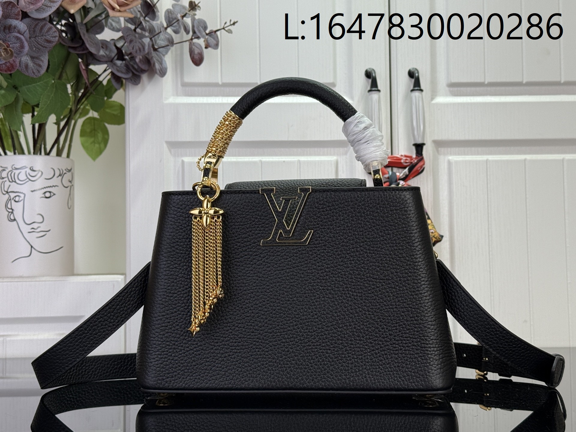 [88factory] 루이비통 카퓌신 BB M26328 M26531 M48865 27*18*9cm 블랙