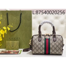 [JHL] 구찌 오피디아 GG 미니 탑 핸들 백 베이지 에보니 캔버스 772053 21.5*14*11.5cm