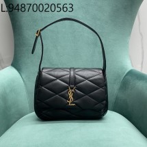 Pomegrante 생로랑 퀼티드 램스킨 LE 57 숄더백 블랙 698567 24*5.5*18cm