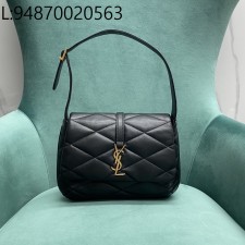 Pomegrante 생로랑 퀼티드 램스킨 LE 57 숄더백 블랙 698567 24*5.5*18cm