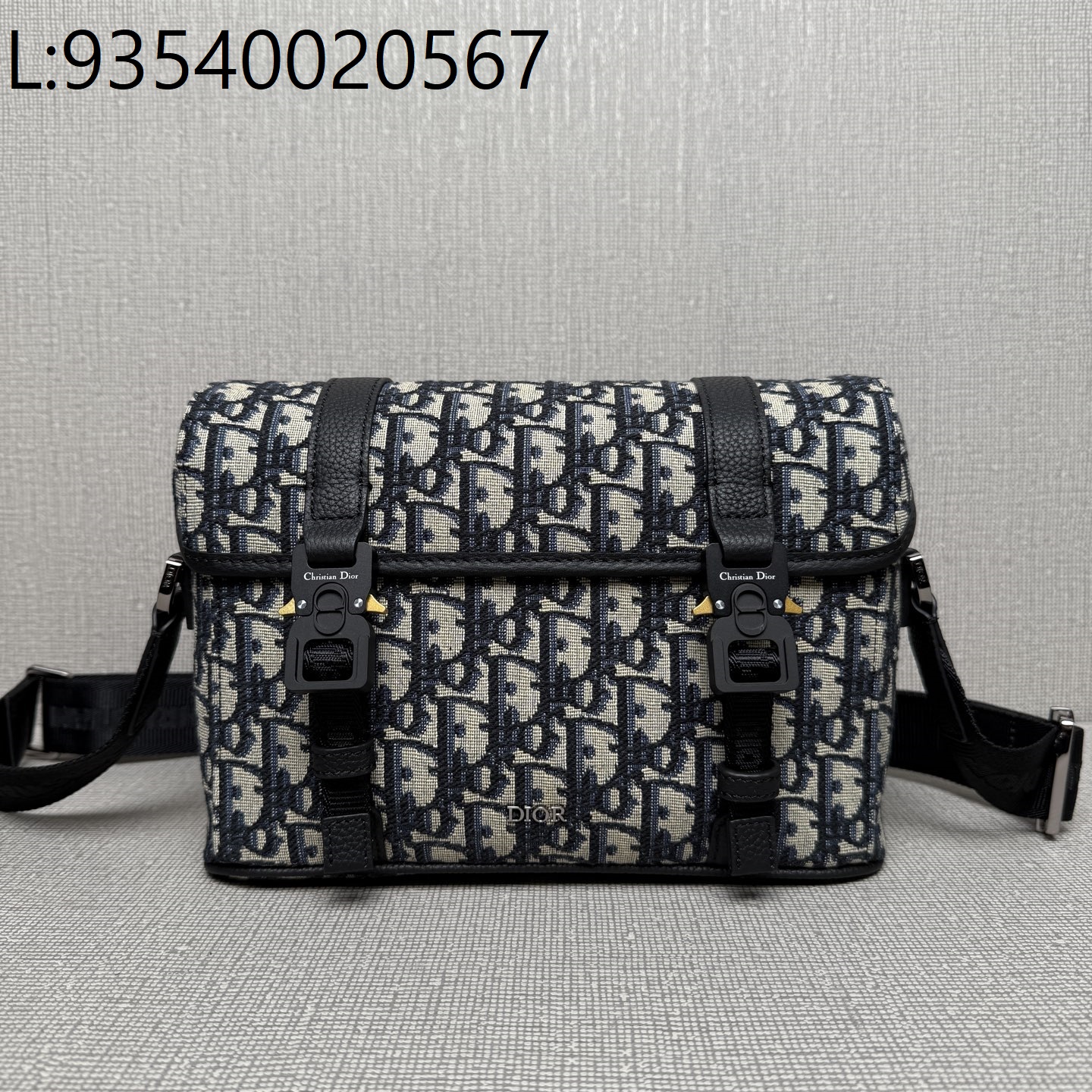 [JHL] 디올 오블리크 힛 더 로드 플랩 스트랩 백 베이지 1ESPO333YKY H27E 24*18*8cm