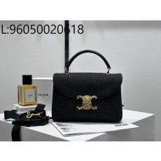 백경 셀린느 틴 니노 백 데님 블랙 118112 20.5*13*8cm