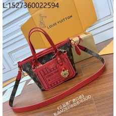 [듀티프리] 루이비통 네버풀 인사이드 아웃 BB M28318 16.5*11*26.5cm 브라운 레드