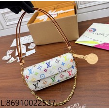 [듀티프리] 루이비통 LV X TM 월릿 온 체인 아이비 M27492 23.5*12*4.3cm 화이트