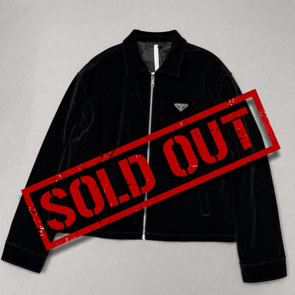 [쥬디 셀러] 프라다 벨벳 데님 블루종 자켓 블랙 웨이디안 주소