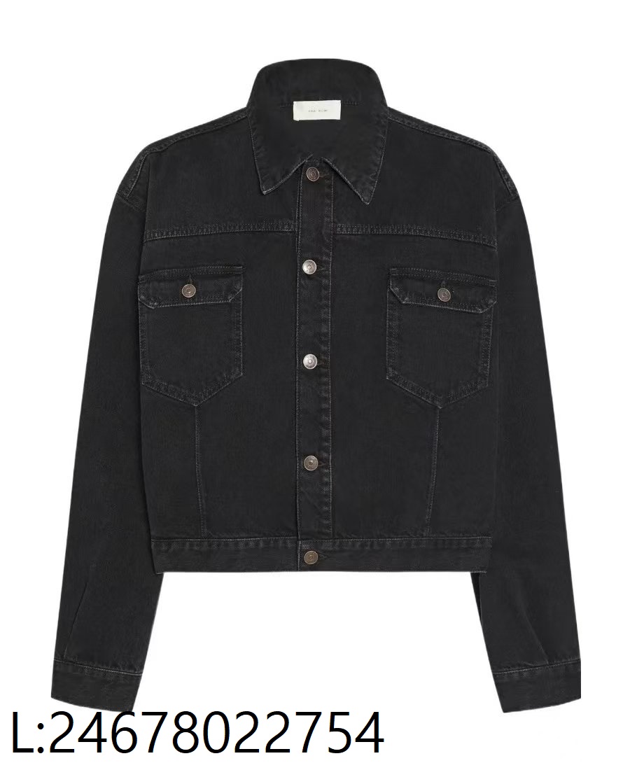 [쥬디셀러] 더 로우 오손 자켓 코튼 블랙 데님 자켓 웨이디안 주소