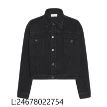 [쥬디셀러] 더 로우 오손 자켓 코튼 블랙 데님 자켓 웨이디안 주소