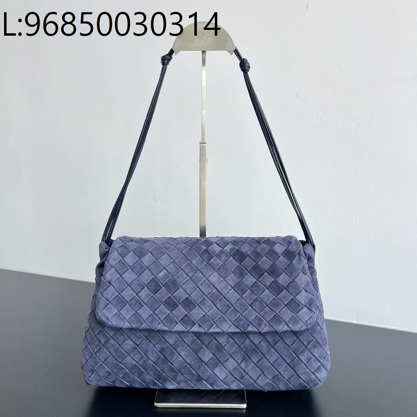 징 팩토리 보테가베네타 스웨이드 더스트백 블루 857657 33*19*8cm