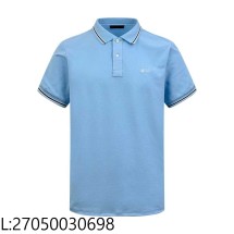 [잔디집2] 프라다 자수 폴로티 카라티 반팔티 스카이 블루
