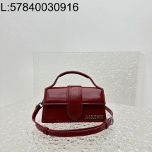 [카타] 자크뮈스 밤비노 크로스바디 플랩백 레드 18*6*7cm 스몰 은장 