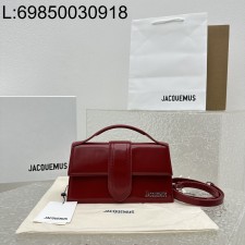 [카타] 자크뮈스 밤비노 크로스바디 플랩백 레드 24*13*7cm 은장 