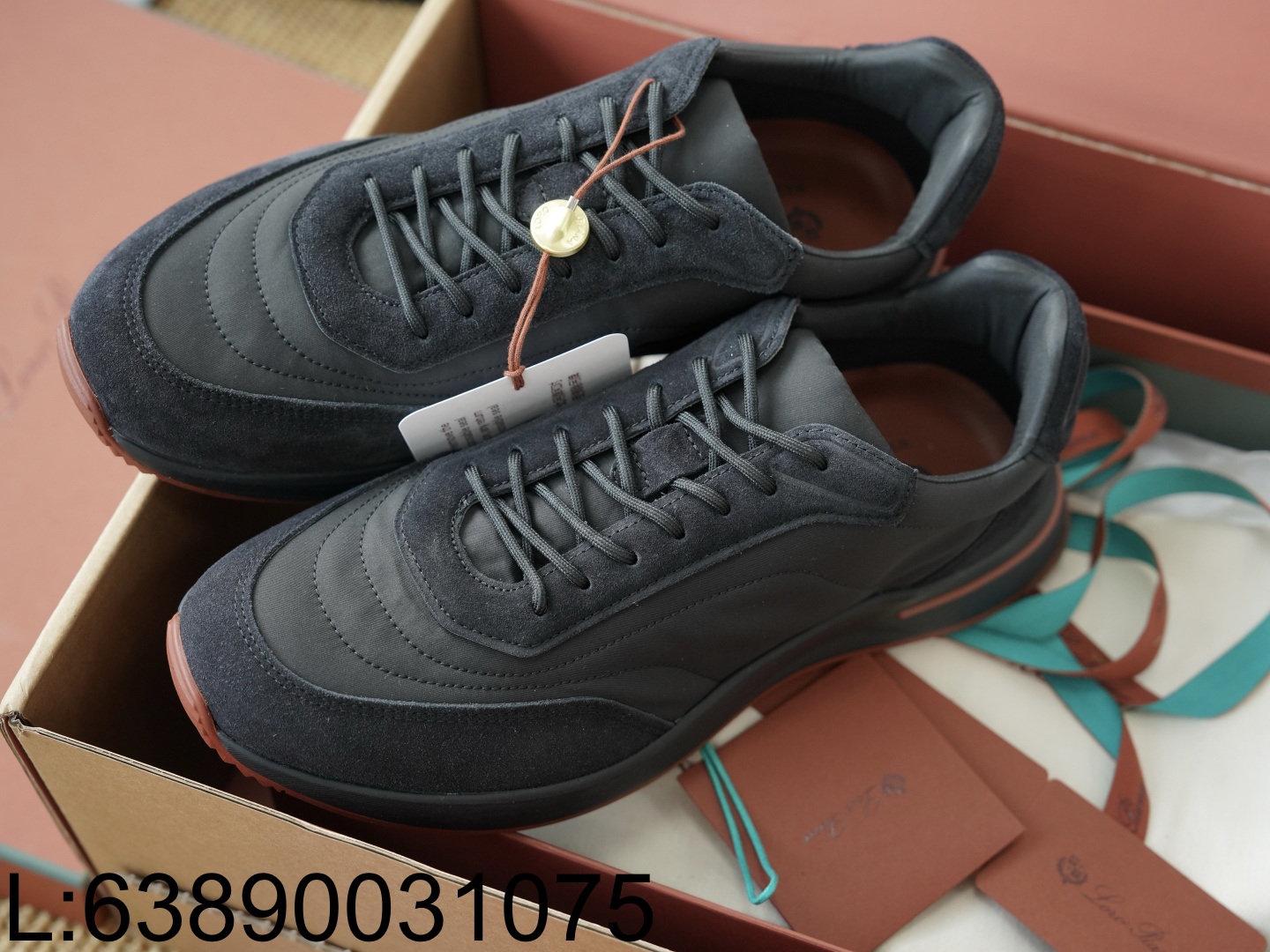 [AP공장] 로로피아나 위켄드 워크 스니커즈 블랙