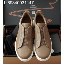 [AP공장] 제냐 트리플 스티치 TM 스니커즈 브라운 남성용