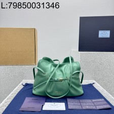 [카타] 프라다 다다 나파 레더 백 그린 25*18.5*11cm
