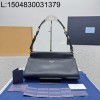 [카타] 프라다 FW25 레더 핸드백 블랙 32*15*12cm