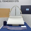 [카타] 프라다 FW25 레더 핸드백 화이트 32*15*12cm