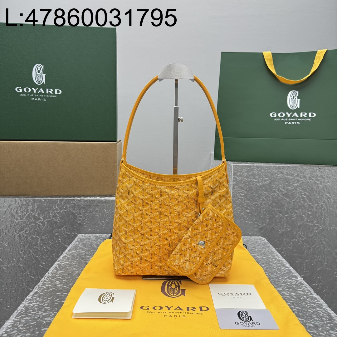 [카타] 고야드 보헴 미니 호보 백 23*20*11cm 옐로우