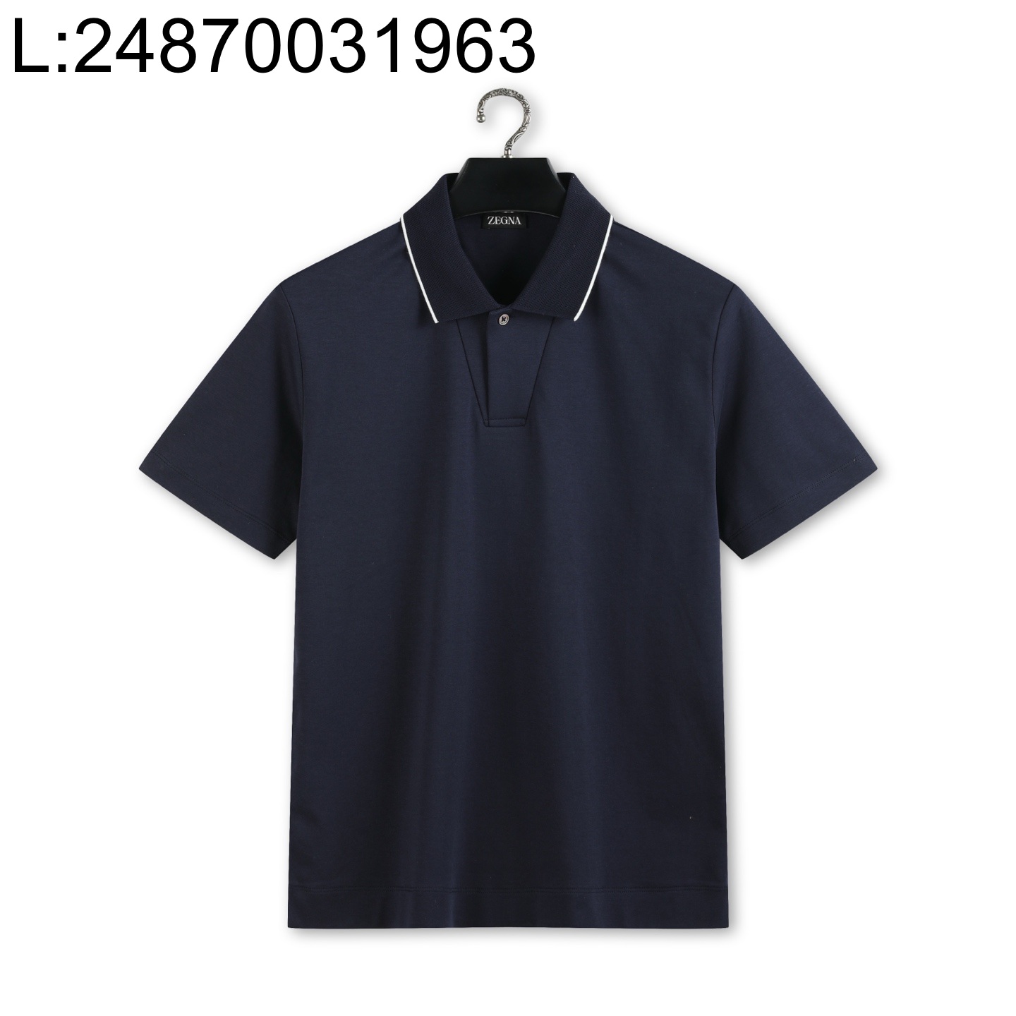 [YD공장] 제냐 26SS 단색 폴로티 / 카라티 / 반팔티 네이비