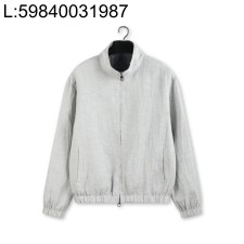 [YD공장] 로로피아나 아마 리버시블 봄버자켓 양면 그레이