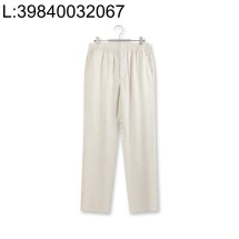 [YD공장] 로로피아나 캐쥬얼 아마 팬츠 화이트