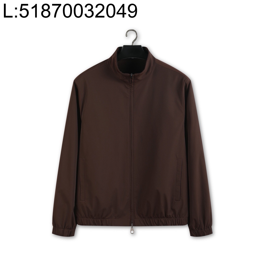 [YD공장] 로로 피아나 Windmate 리버시블 봄버자켓 양면 다크 브라운