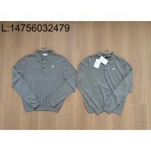 [얼리톰 셀러] 셀린느 파인 코튼 폴로 스웨터 미디움 그레이 폴로티 니트 / 긴팔티 / 웨이디안 주소 