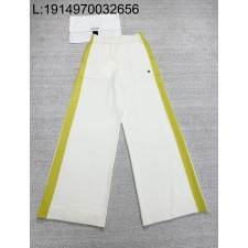 [타지아공장(tj공장) -여성전용] 샤넬 베이직 캐시미어 배색 팬츠 화이트