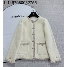 [타지아공장(tj공장) -여성전용] 샤넬 베이직 트위드 자켓 아이보리