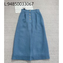 [타지아공장(tj공장) -여성전용] 샤넬 미디 롱 스커트 치마 블루