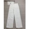 [타지아공장(tj공장) -여성전용] 샤넬 26P 뒷면 CC로고 순색 청바지 화이트