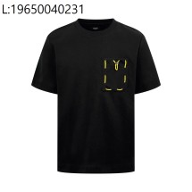 [잔디집2] 펜디 포켓 선 디자인 순색 반팔티 블랙