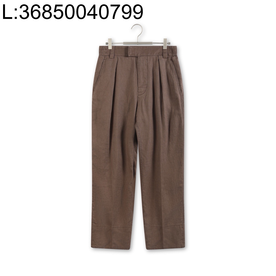 [YD공장] 로로피아나 26S Reinga 캐쥬얼 아마 팬츠 브라운