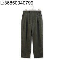 [YD공장] 로로피아나 26S Reinga 캐쥬얼 아마 팬츠 초록색