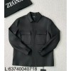 [LC공장] 로로피아나 더블 포켓 순색 아마 셔츠 자켓 블랙