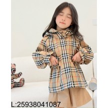 [AC아동복] 버버리 클래식 체크 후드 자켓 베이지 카키