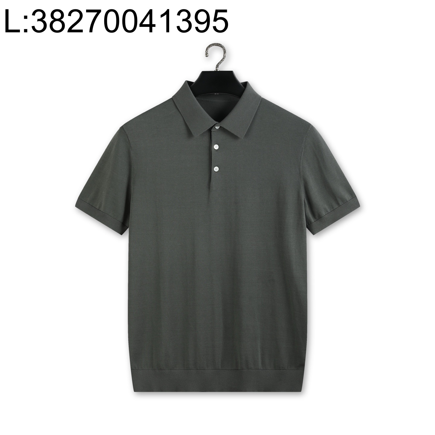 [YD공장] 로로피아나 혼방 순색 반팔 폴로 카라티 반팔티 초록색