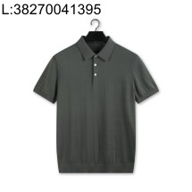 [YD공장] 로로피아나 혼방 순색 반팔 폴로 카라티 반팔티 초록색