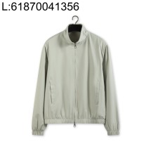 [YD공장] 로로피아나 26S 봄버 Windmate 리버시블 자켓 베이지 그레이